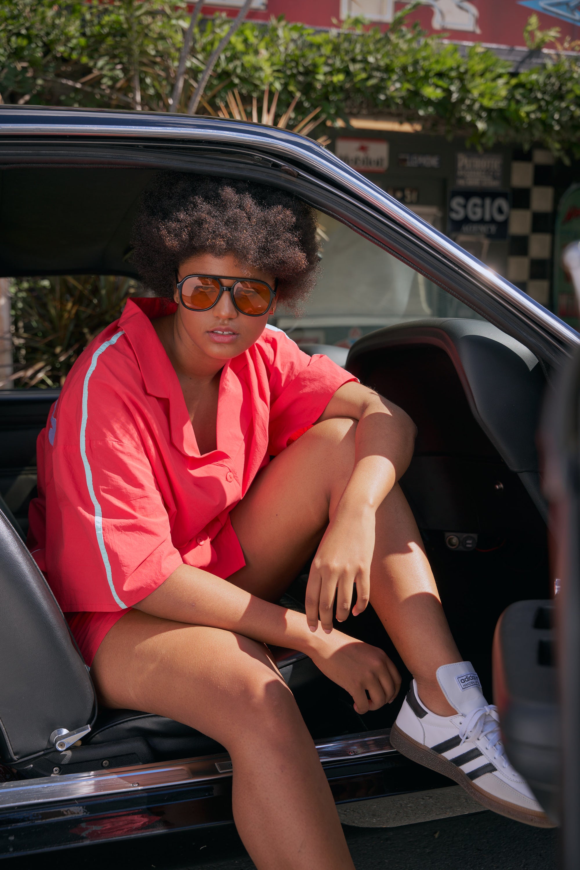 Coral Coast Oversized Button Up Shirt