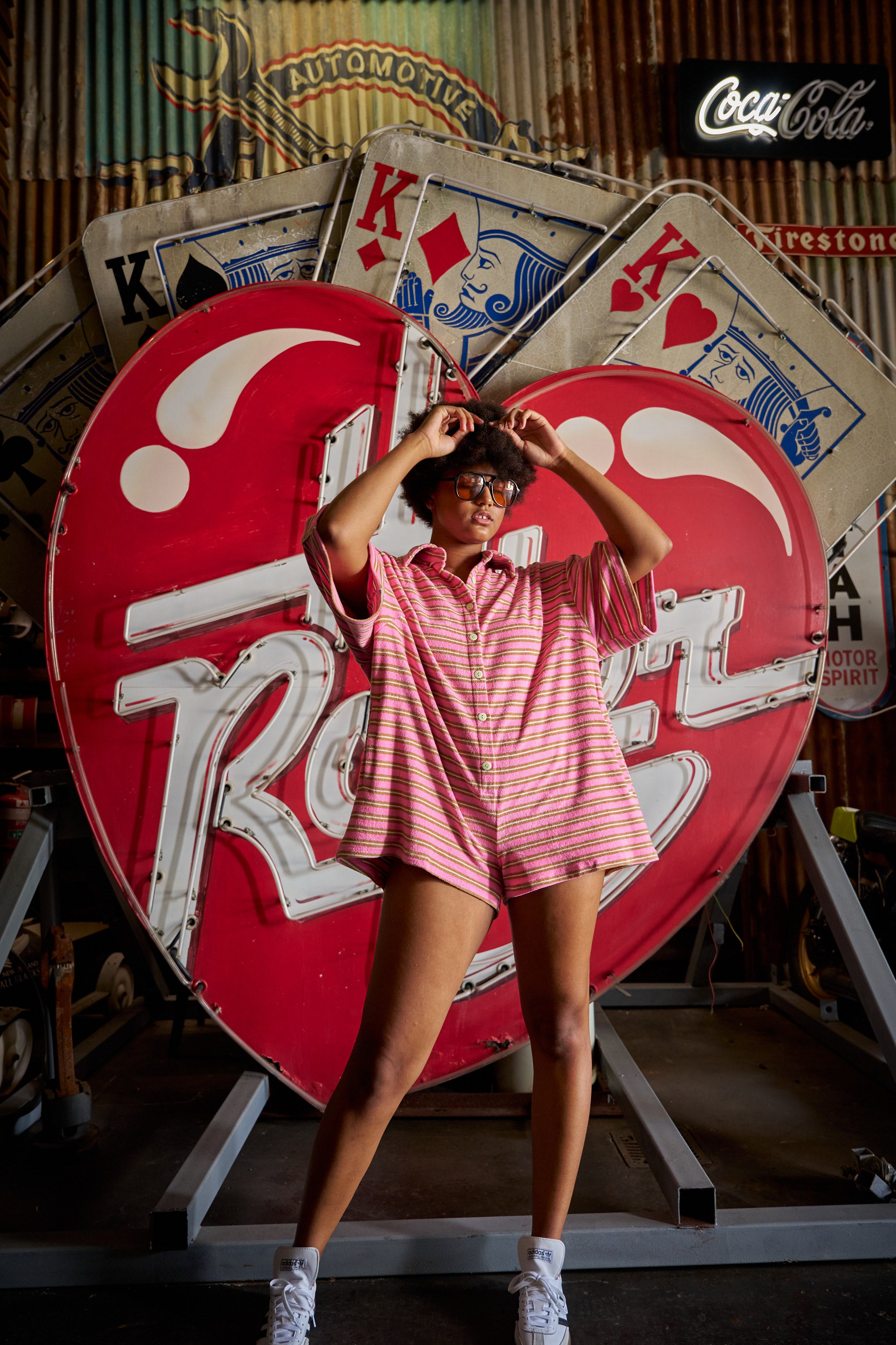 Candy Stripe Playsuit