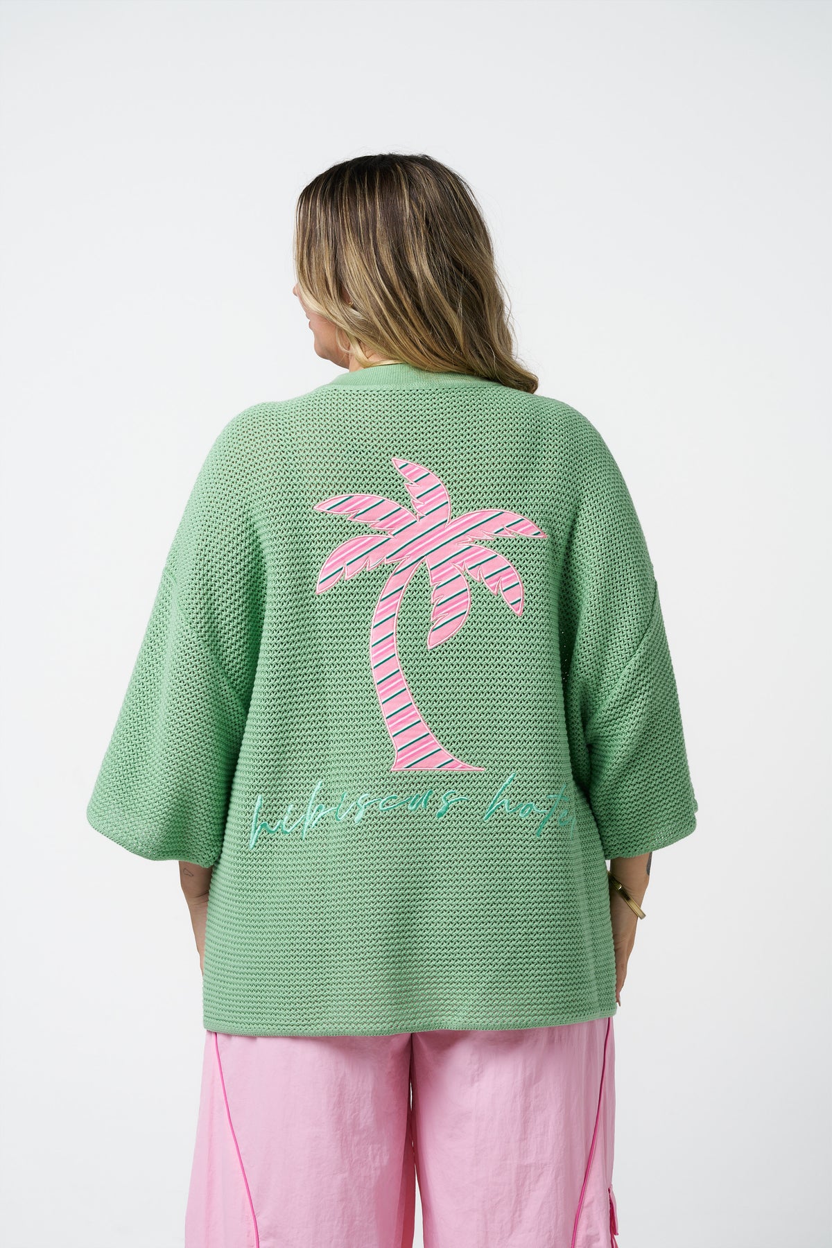 Siesta Fiesta green Knit tee
