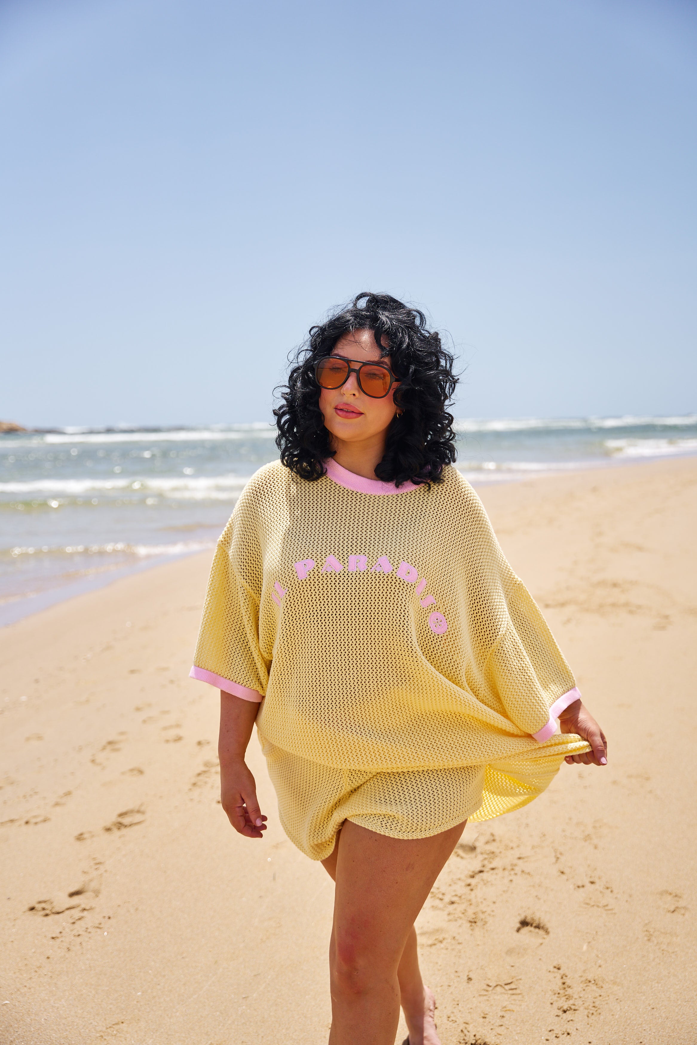 Il Paradiso Limoncello Knit tee