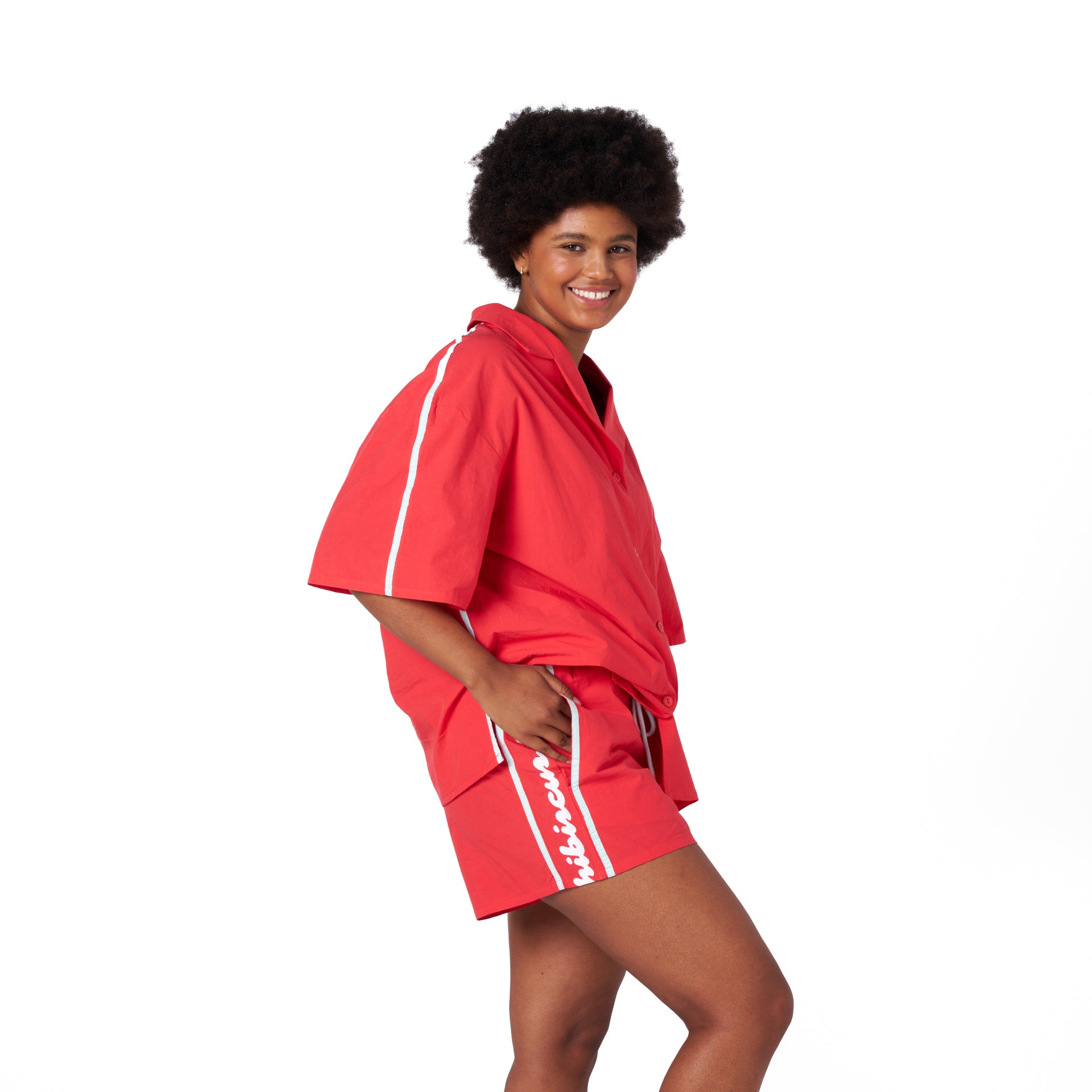 Coral Coast Oversized Button Up Shirt