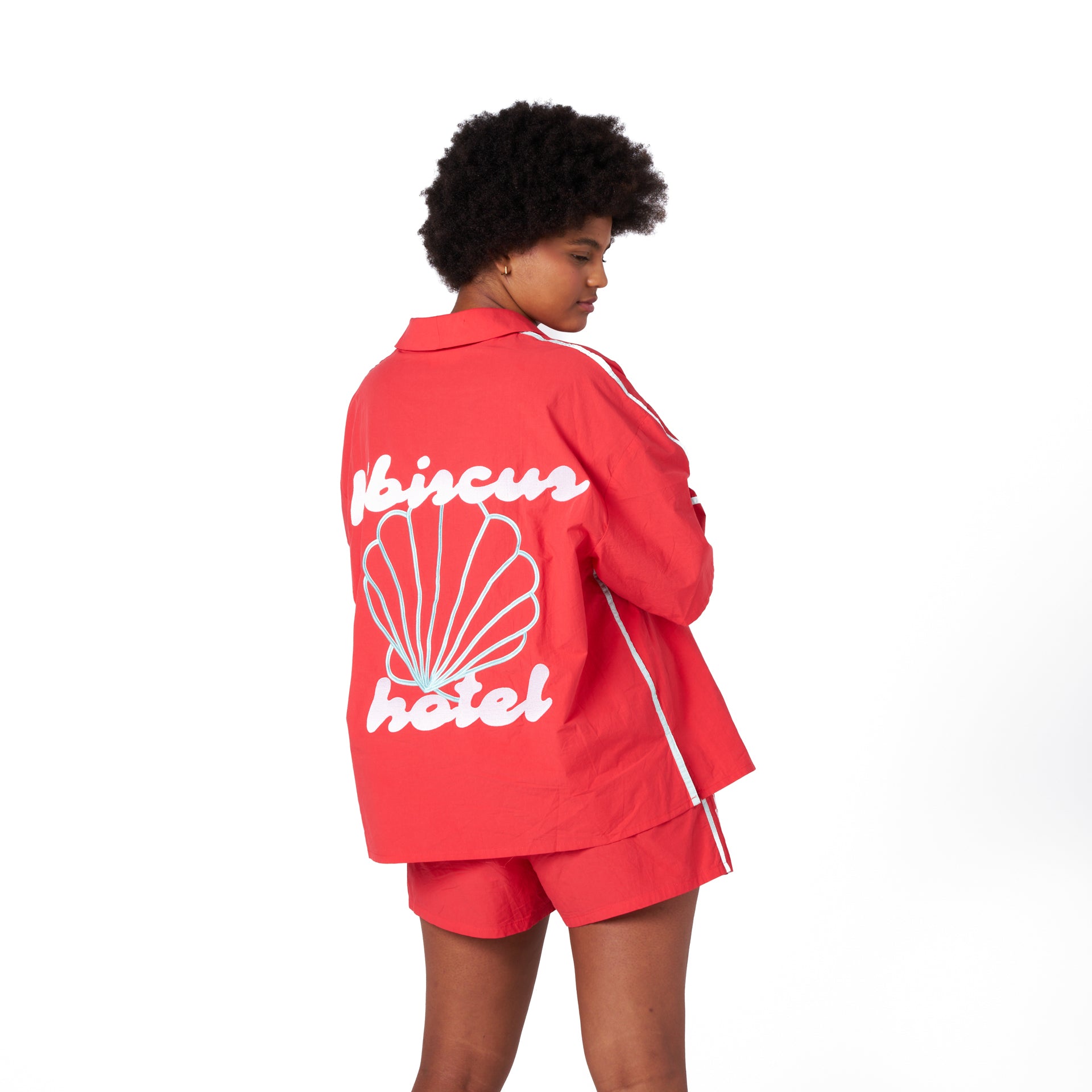 Coral Coast Oversized Button Up Shirt