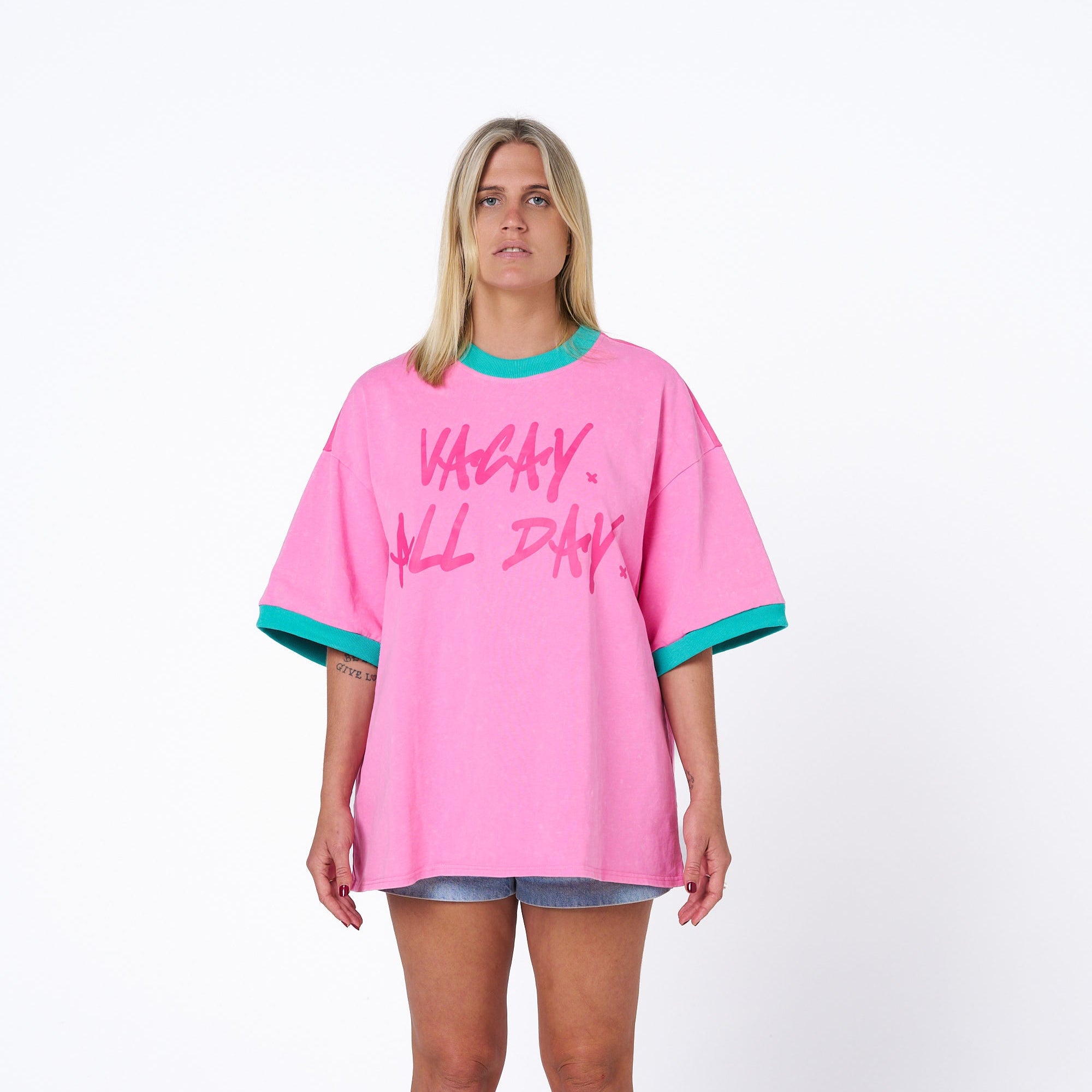 Vacay All Day Oversized Tee