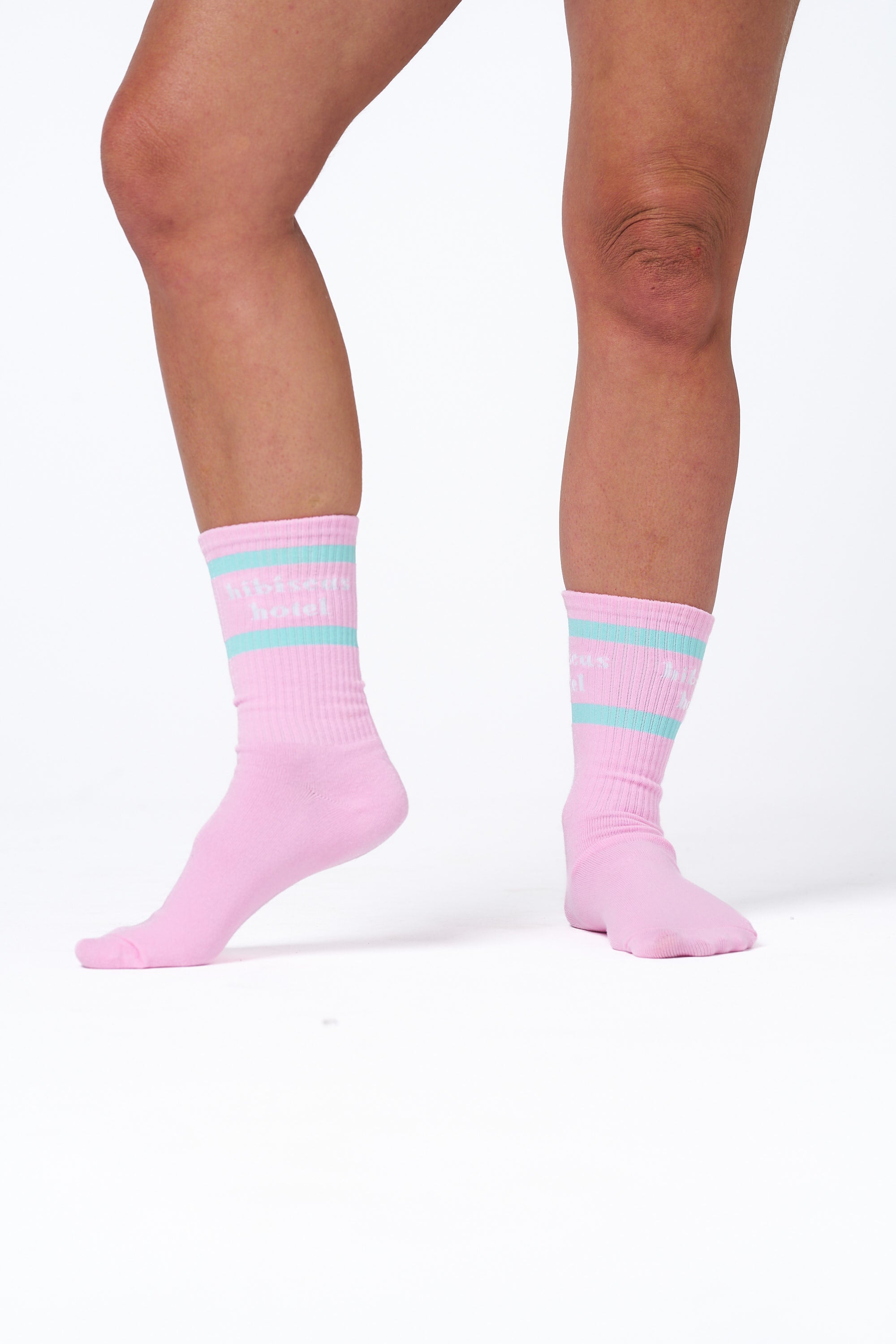 The Layover Sock ~ Pink + Mint